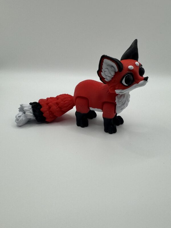 3D Articulated Fox Toy - Image 8