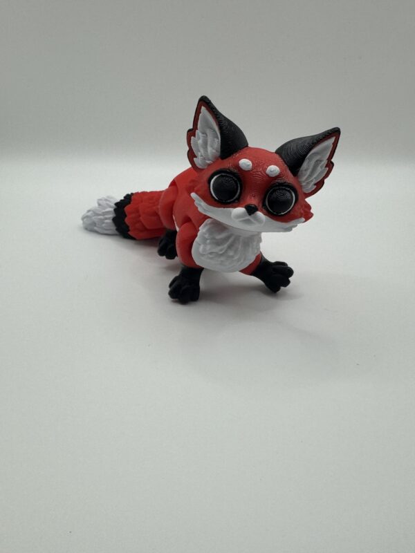 3D Articulated Fox Toy - Image 9
