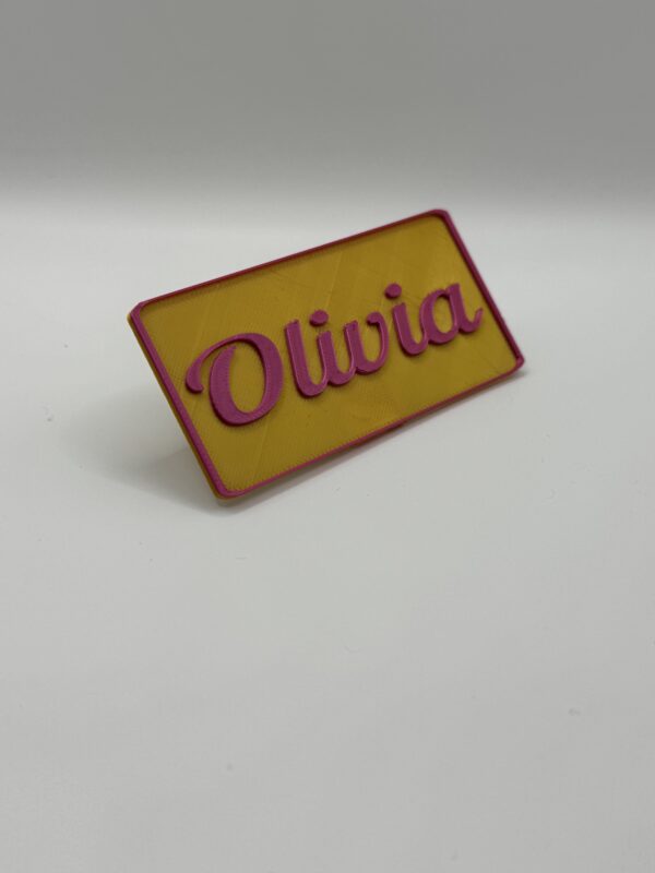 ? Personalised 3D Print Wedding Name Plaque – Custom Guest Place Name or Favour - Image 6