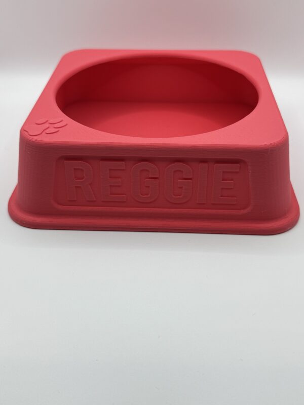 Personalised Dog Bowl – Custom Name Pet Feeder - Image 2