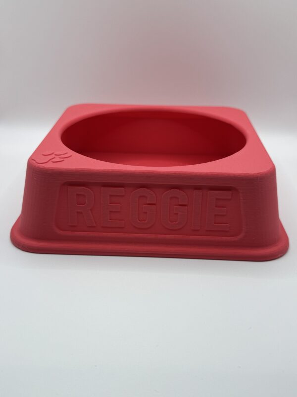 Personalised Dog Bowl – Custom Name Pet Feeder - Image 3