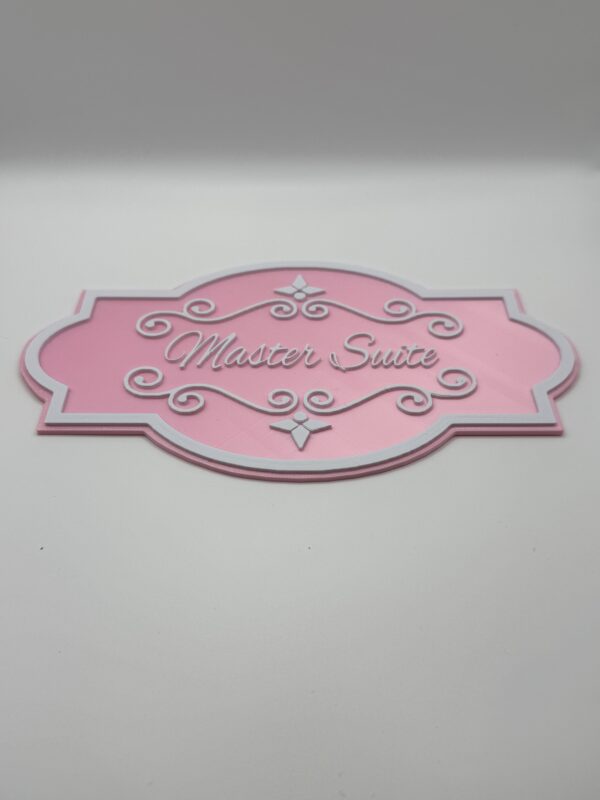 Custom 3D Dual-Colour Door Signs, Personalised Room Name Plaques for Every Space - Image 3