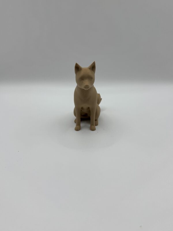 Shiba Inu 3D Figurine – Stylish, Single-Colour Japanese Dog Model - Image 9