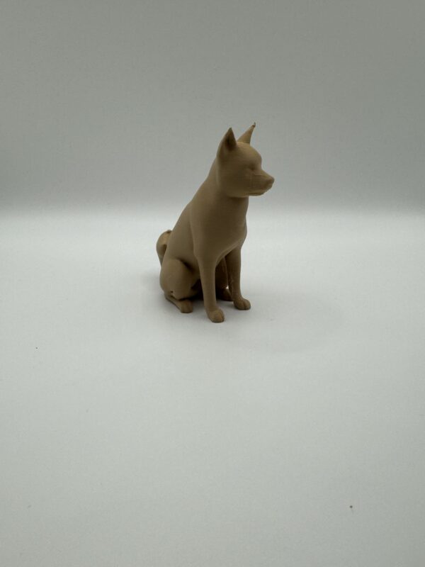 Shiba Inu 3D Figurine – Stylish, Single-Colour Japanese Dog Model - Image 7