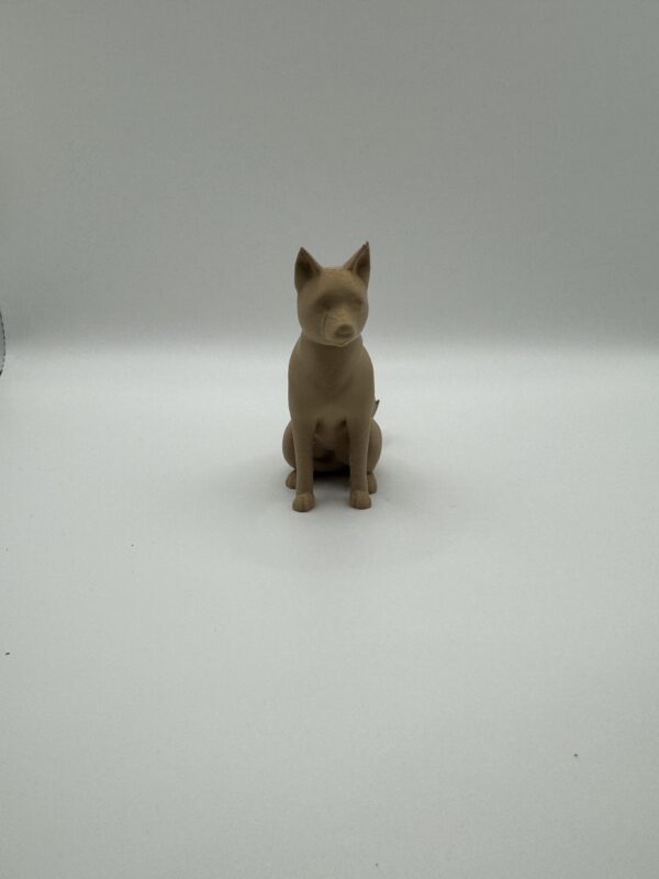 Shiba Inu 3D Figurine – Stylish, Single-Colour Japanese Dog Model - Image 2