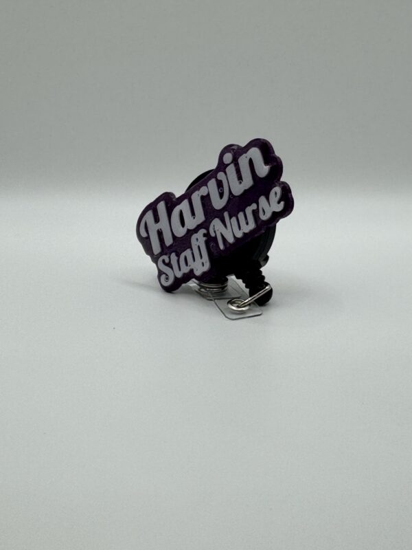 ? Personalised 3D Name & Title Badge Reel – Custom ID Holder for Healthcare and Staff - Image 6