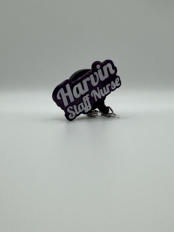 ? Personalised 3D Name & Title Badge Reel – Custom ID Holder for Healthcare and Staff - Image 9
