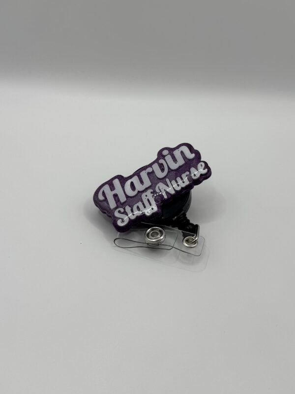 ? Personalised 3D Name & Title Badge Reel – Custom ID Holder for Healthcare and Staff - Image 10
