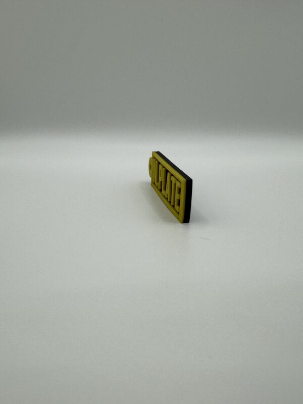 ? Personalised 3D Rubber Number Plate Keyring – Custom Name or Registration - Image 5