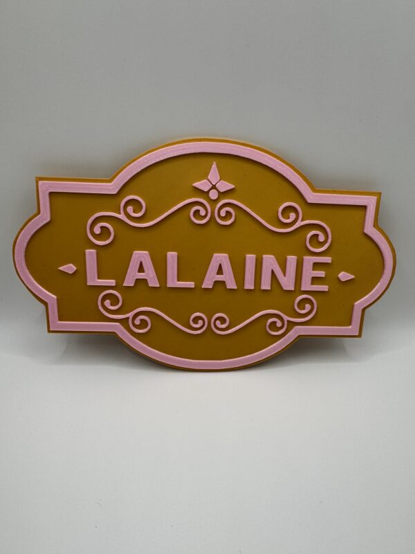 3D Personalised Name Door Sign – Dual-Colour Custom Wall Plaque - Image 4