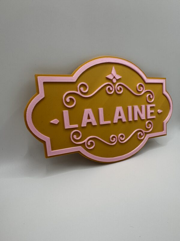 3D Personalised Name Door Sign – Dual-Colour Custom Wall Plaque - Image 5
