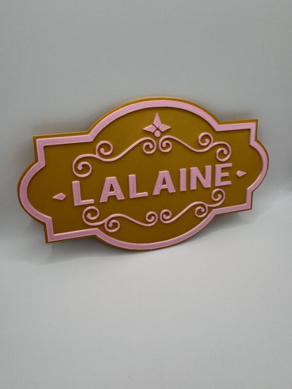 3D Personalised Name Door Sign – Dual-Colour Custom Wall Plaque - Image 8