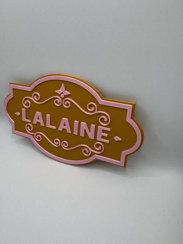 3D Personalised Name Door Sign – Dual-Colour Custom Wall Plaque - Image 9