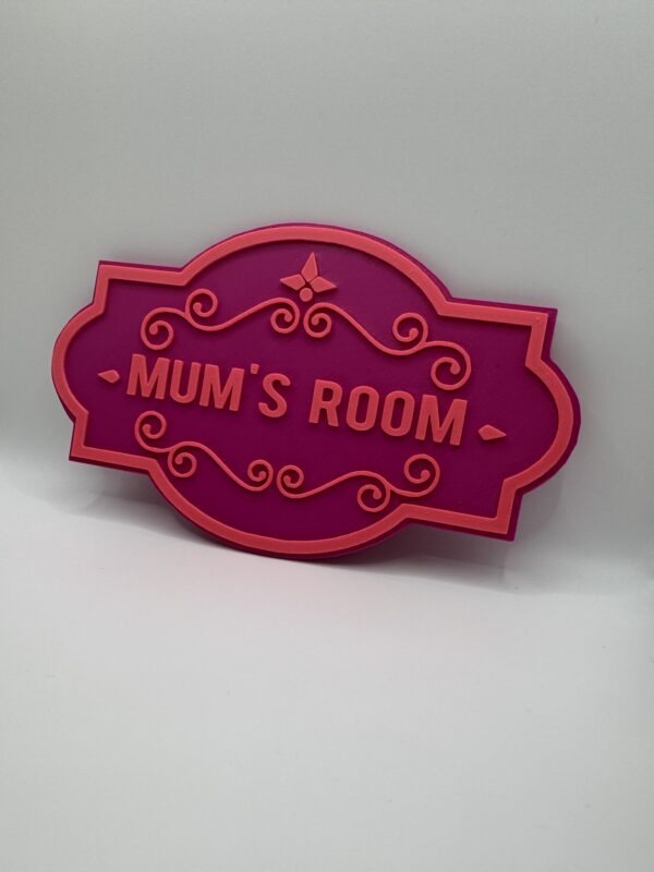 feminine room decor name sign