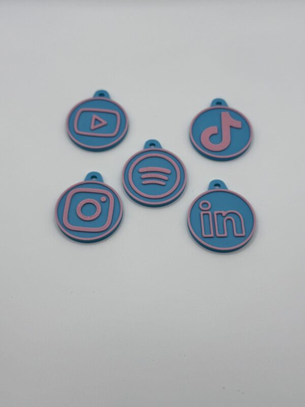 Personalised Social Media NFC Tag - Image 2