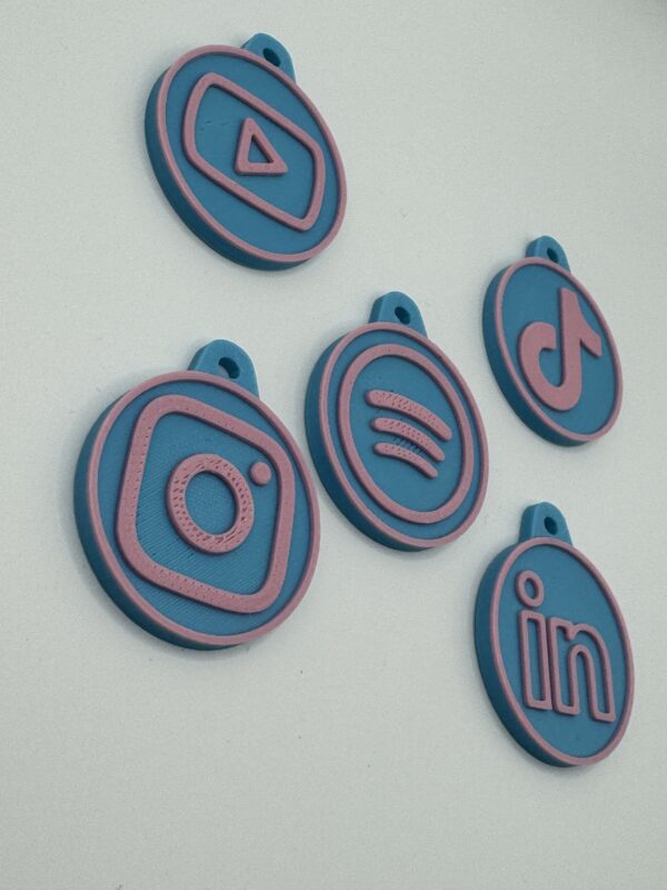 Personalised Social Media NFC Tag - Image 4