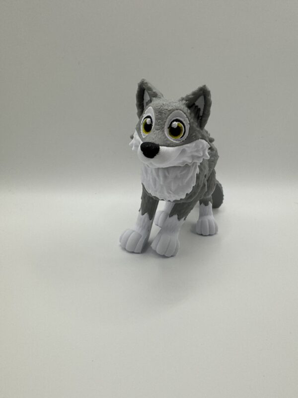 3D Articulated Cartoon Wolf - Image 3