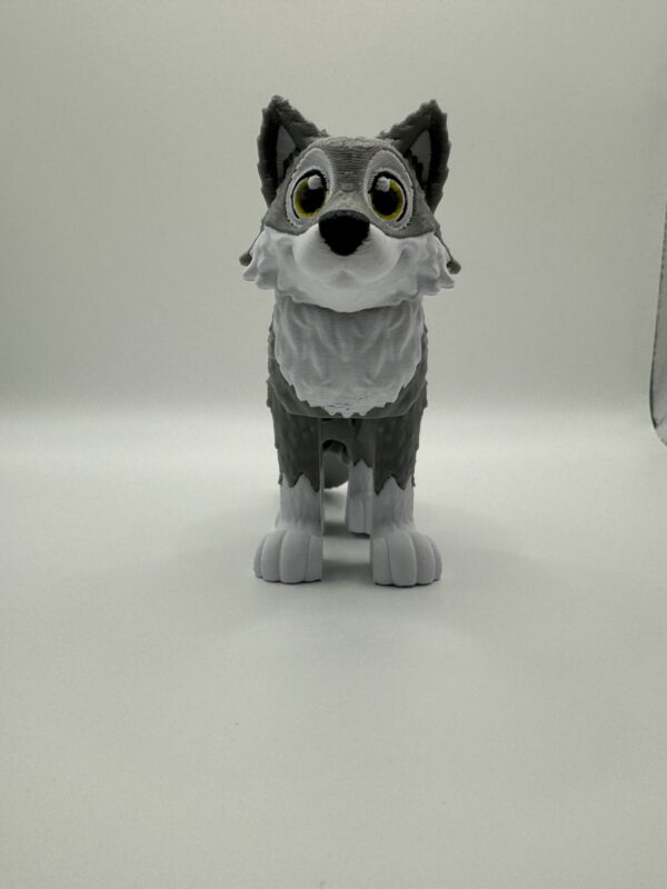 3D Articulated Cartoon Wolf - Image 4