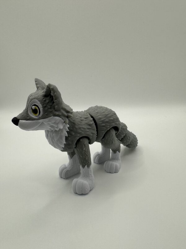 3D Articulated Cartoon Wolf - Image 5