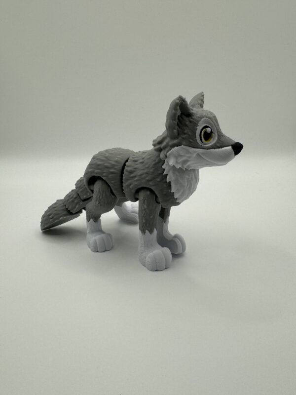 3D Articulated Cartoon Wolf - Image 9