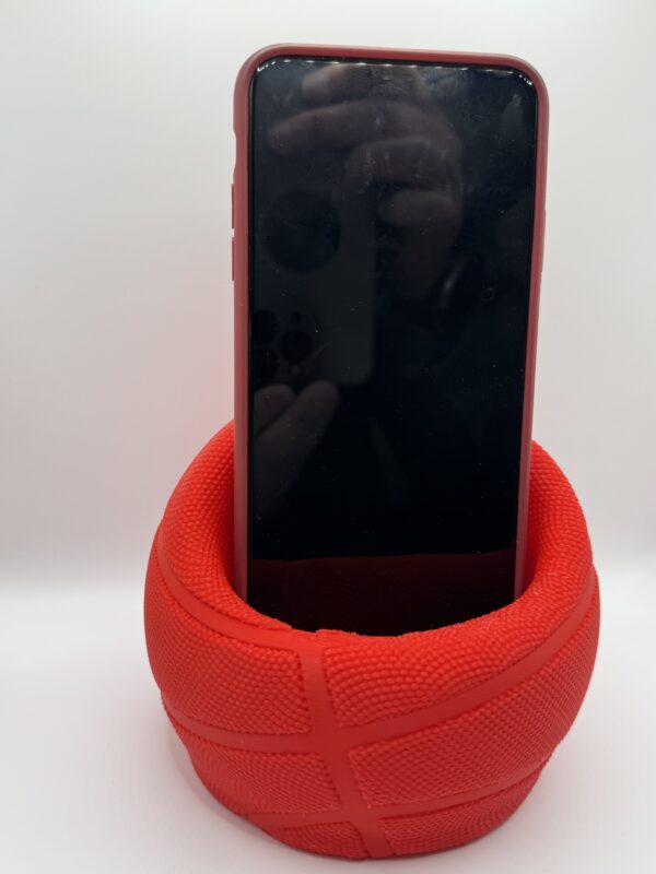 Personalised 3D Basketball Phone Stand - Image 9