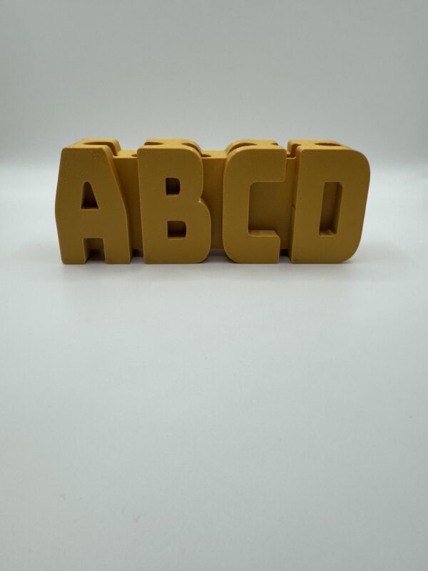 ? 3D Alphabet Block Pen Holder – ABCD Desk Organiser for Kids - Image 4