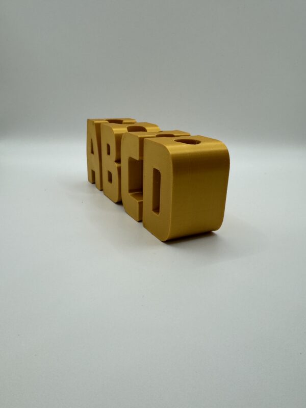 ? 3D Alphabet Block Pen Holder – ABCD Desk Organiser for Kids - Image 6
