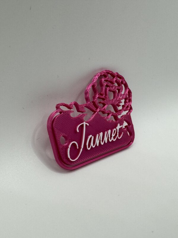 ? 3D Personalised Wedding Table Name Toppers – Elegant Floral Place Settings - Image 15