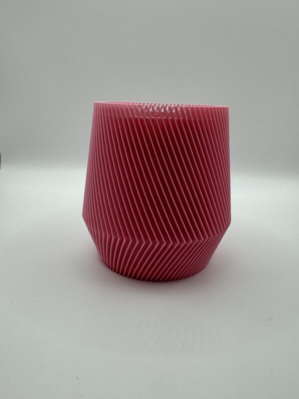 ?️ 3D Colourful Ribbed Pen Holder – Modern Desk Organiser Pot - Image 5