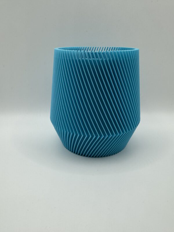 ?️ 3D Colourful Ribbed Pen Holder – Modern Desk Organiser Pot - Image 8