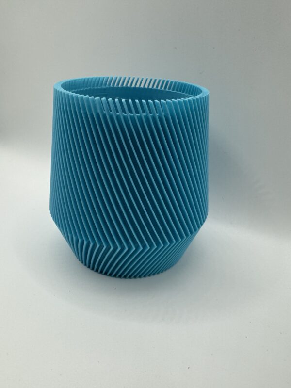 ?️ 3D Colourful Ribbed Pen Holder – Modern Desk Organiser Pot - Image 7