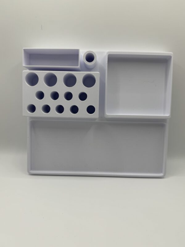 ?️ Modern 3D Desk Organiser – Multi-Compartment Stationery Holder - Image 2