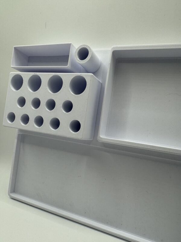 ?️ Modern 3D Desk Organiser – Multi-Compartment Stationery Holder - Image 4