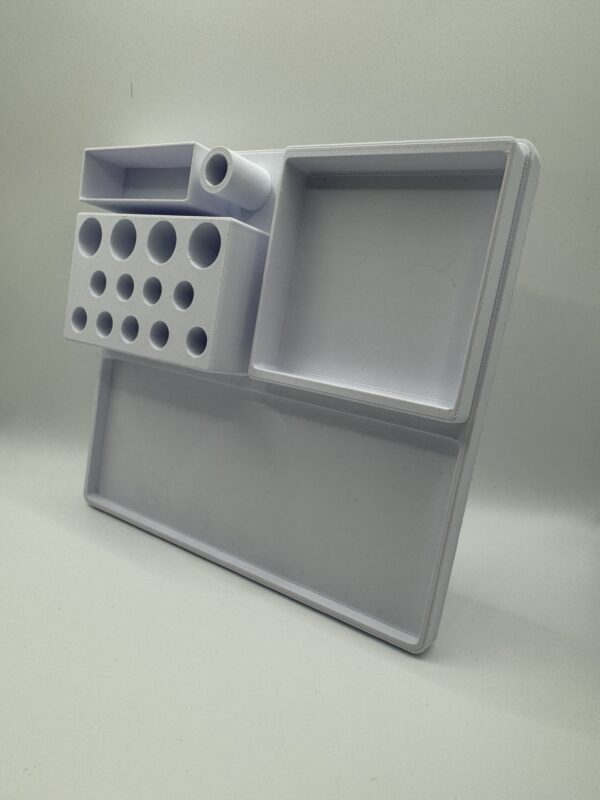 ?️ Modern 3D Desk Organiser – Multi-Compartment Stationery Holder - Image 6