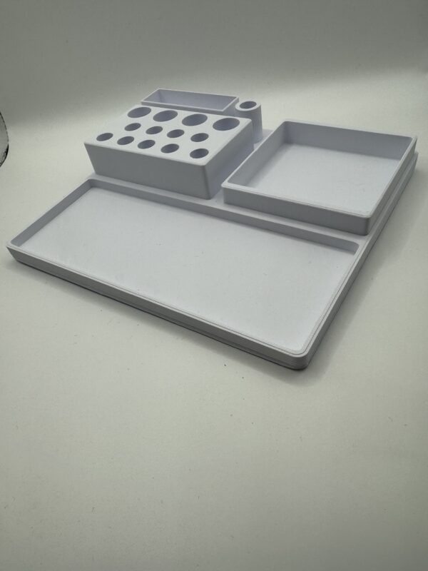 ?️ Modern 3D Desk Organiser – Multi-Compartment Stationery Holder - Image 8