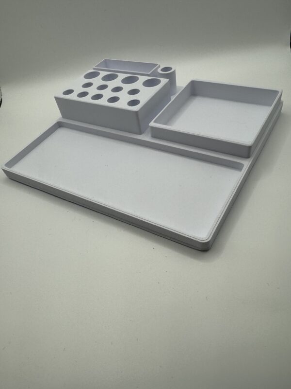 ?️ Modern 3D Desk Organiser – Multi-Compartment Stationery Holder - Image 9