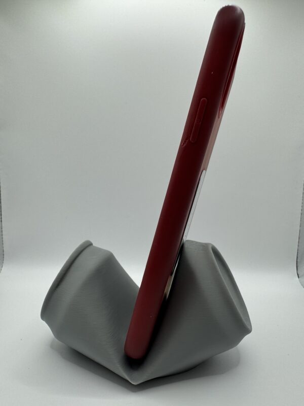 ? Crushed Can 3D Phone Stand – Fun and Quirky Desk Accessory - Image 8