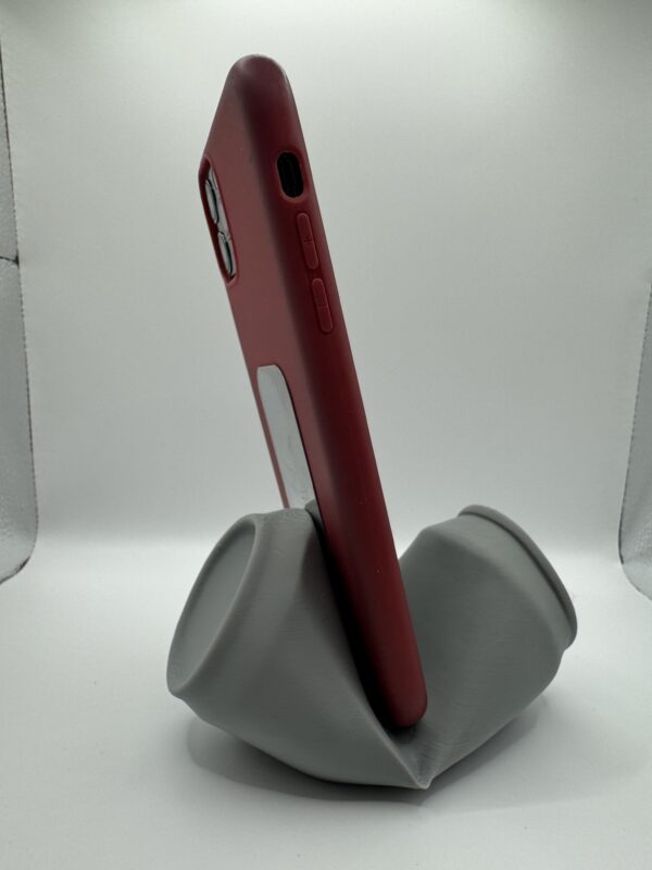 ? Crushed Can 3D Phone Stand – Fun and Quirky Desk Accessory - Image 10