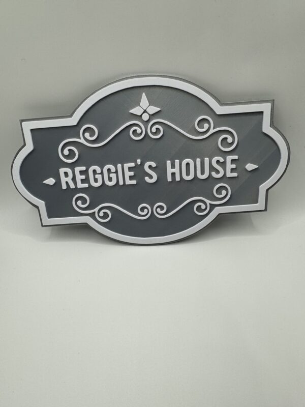 Personalised 3D House Sign – Elegant Custom Name Plaque for Homes, Bedrooms, or Pet Spaces - Image 5