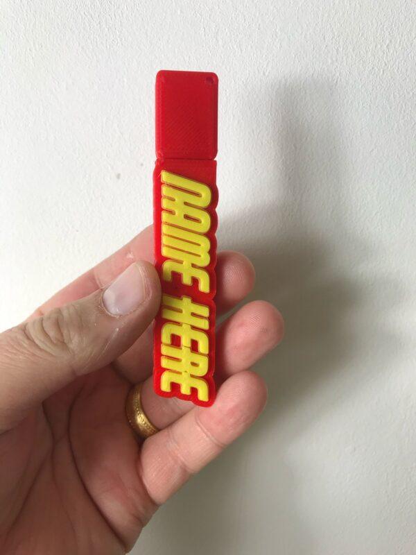 Personalised 3D USB Flash Drive – Custom Name - Image 6