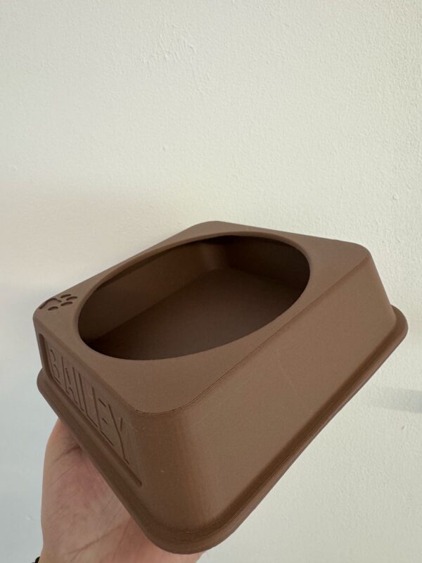 Personalised 3D Dog Bowl with Imprinted Name - Image 4