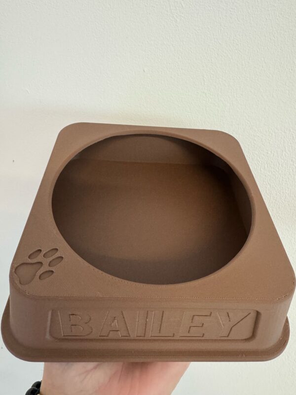 Personalised 3D Dog Bowl with Imprinted Name - Image 12
