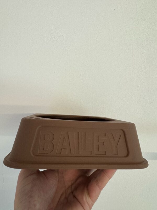 Personalised 3D Dog Bowl with Imprinted Name - Image 10