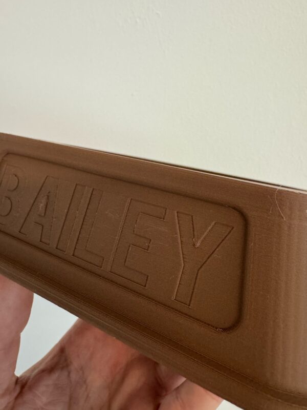 Personalised 3D Dog Bowl with Imprinted Name - Image 8