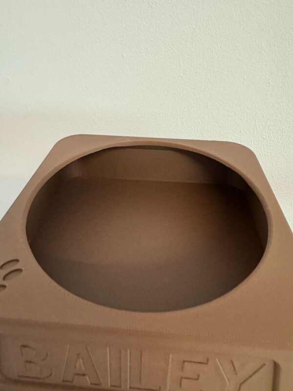 Personalised 3D Dog Bowl with Imprinted Name - Image 6