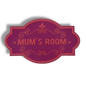 feminine room decor name sign