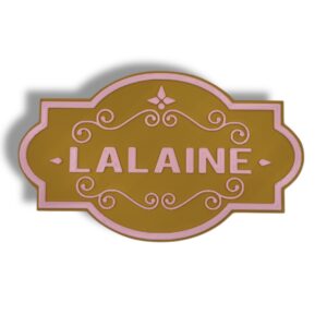 3D Personalised Name Door Sign – Dual-Colour Custom Wall Plaque