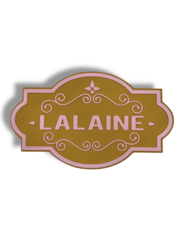 3D Personalised Name Door Sign – Dual-Colour Custom Wall Plaque