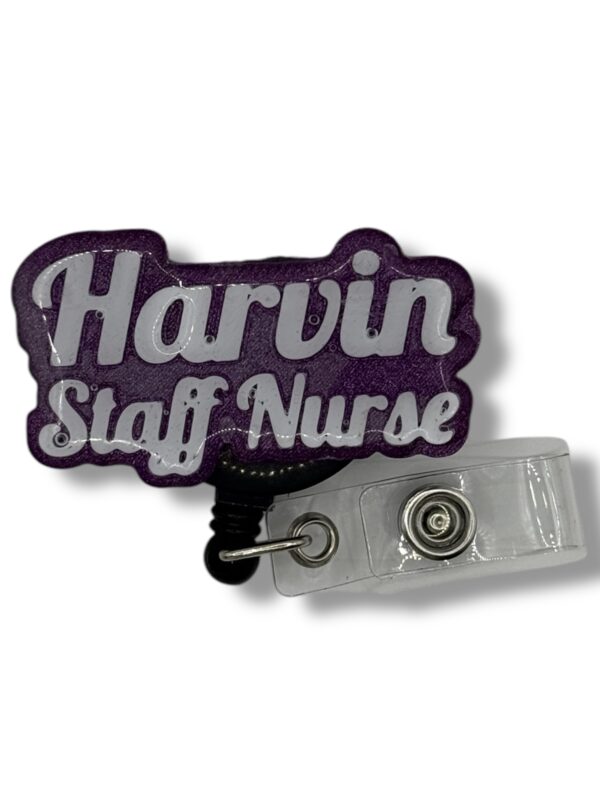Custom teacher or doctor name badge UK