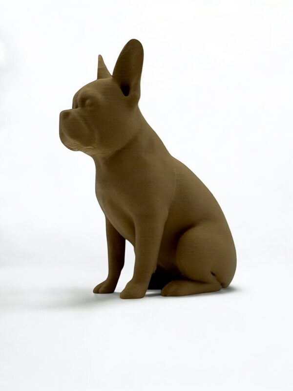 French Bulldog 3D Figurine – Cute & Compact Dog Sculpture